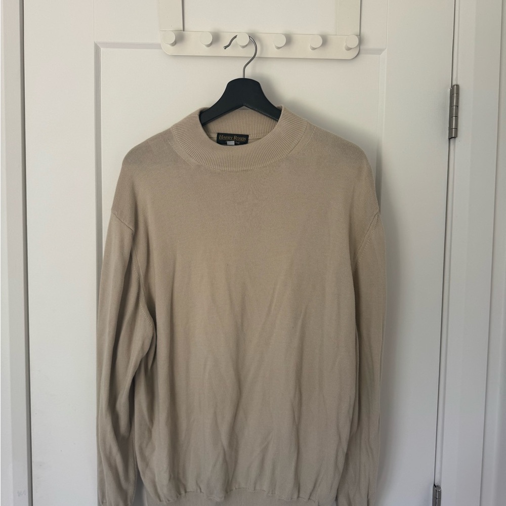 Harry Rosen Beige Sweater - Picture 2 of 4